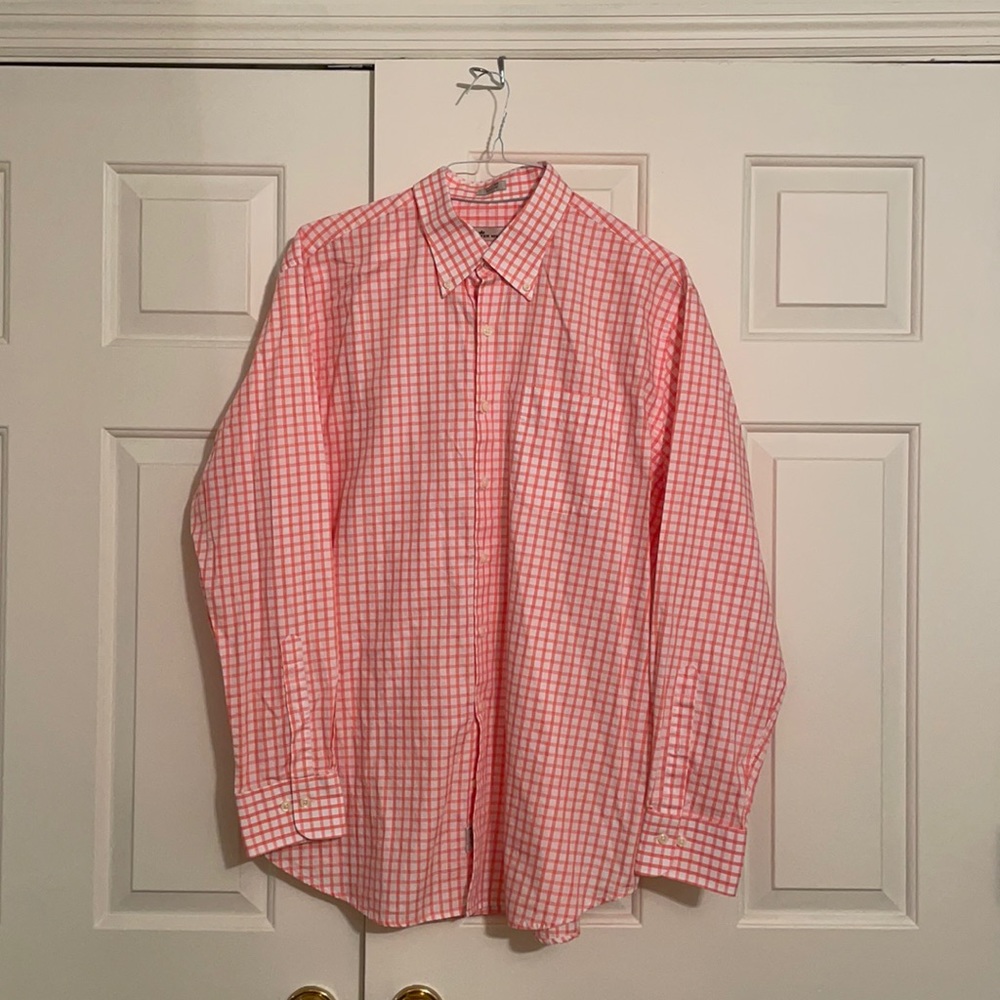 Coral Men’s XL Peter Millar button down